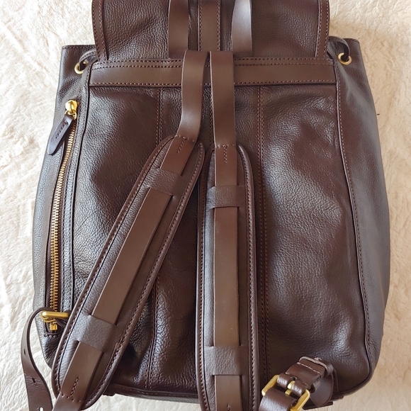 Cole Haan Matthews Leather Backpack - Picture 3 of 5